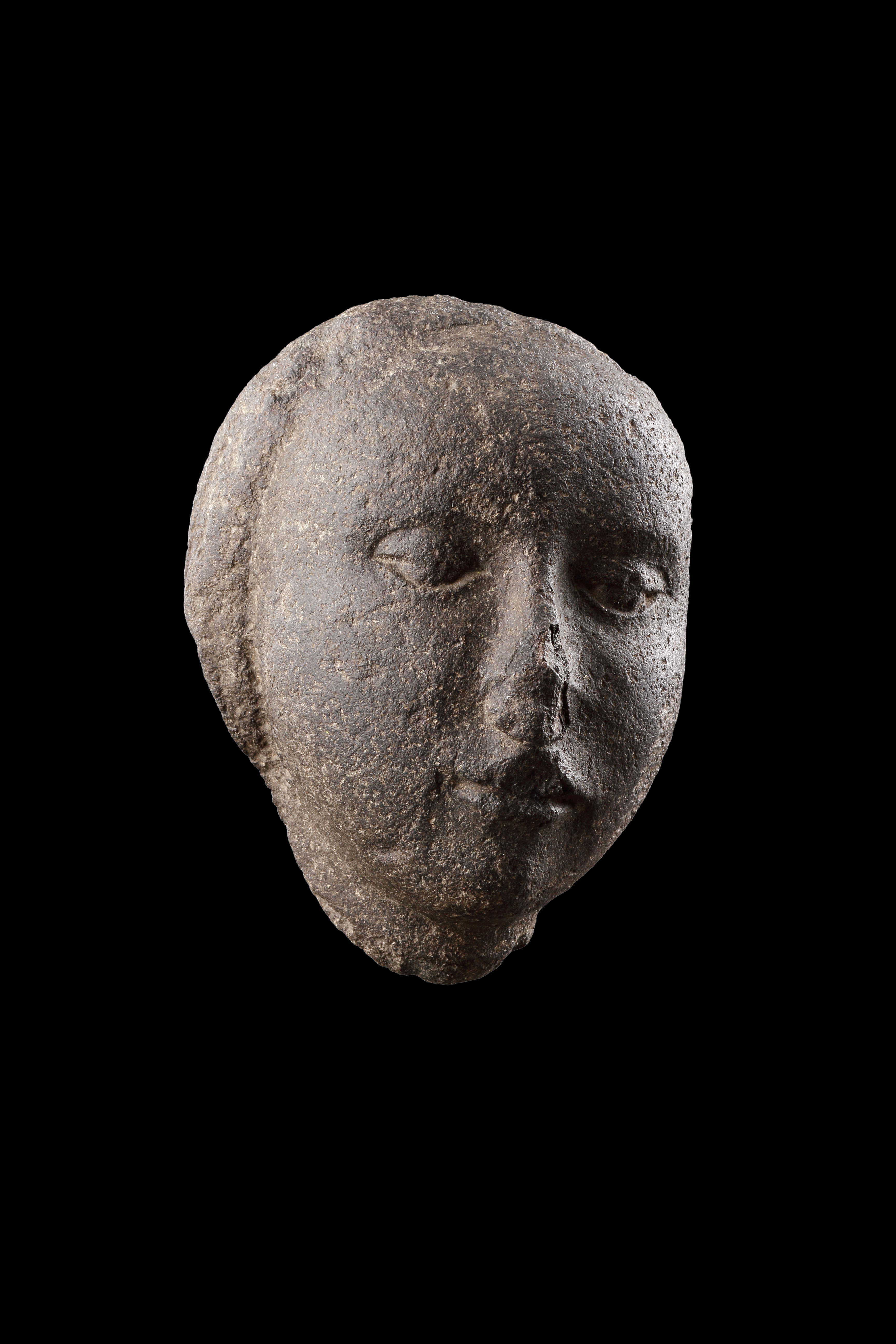 Medival Stone Head 